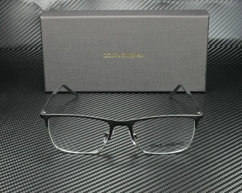 DOLCE & GABBANA DG1309 1277 Matte Black Rectangle Men 2