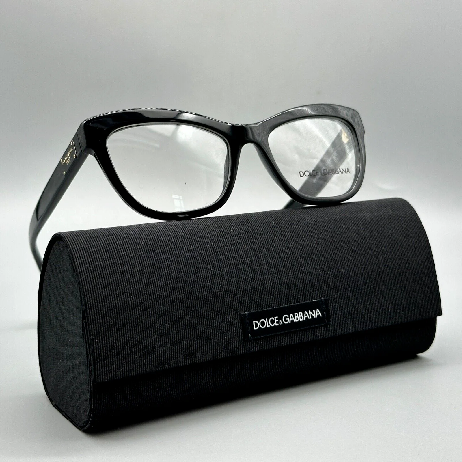 DOLCE & GABBANA DG3253/501 Unisex Eyeglasses - 51-17-140mm- BLACK -100% Original