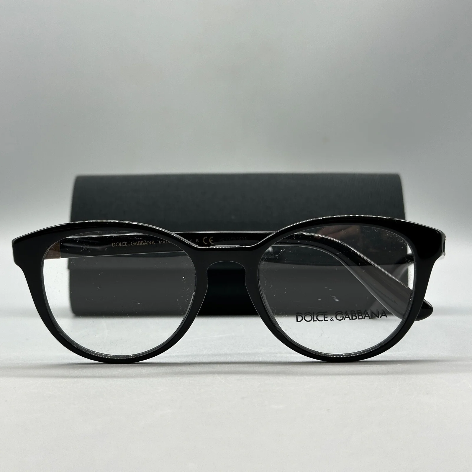 DOLCE & GABBANA DG3268/501 Unisex Eyeglasses - 50-18-140mm- BLACK -100% Original 3