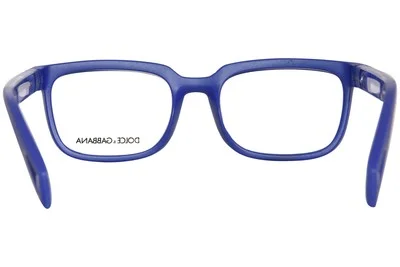 DOLCE & GABBANA DG5085 3339 Blue Rubber Demo Lens 55 mm Men 4