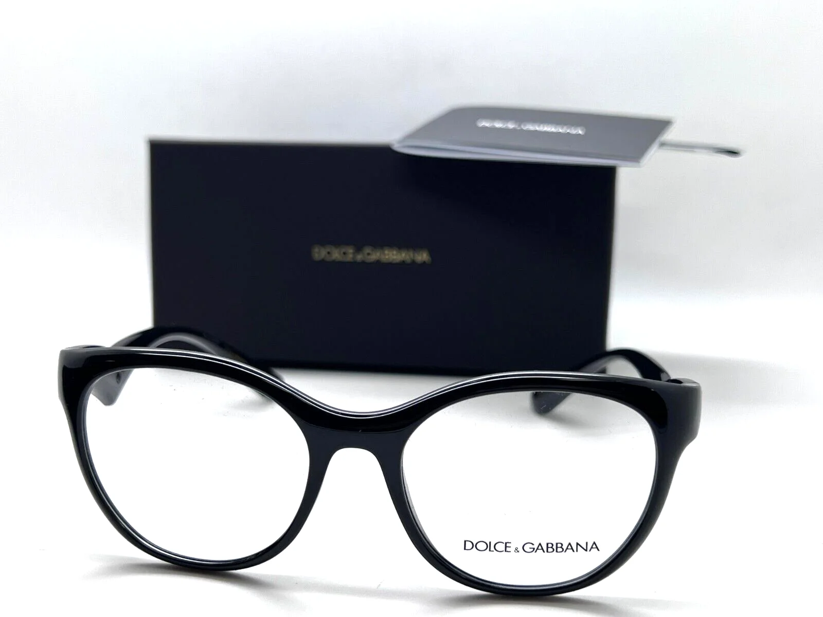 Dolce &Gabbana WOMEN DG 5069 501 BLACK 53-16-140MM Eyeglasses ITALY 2