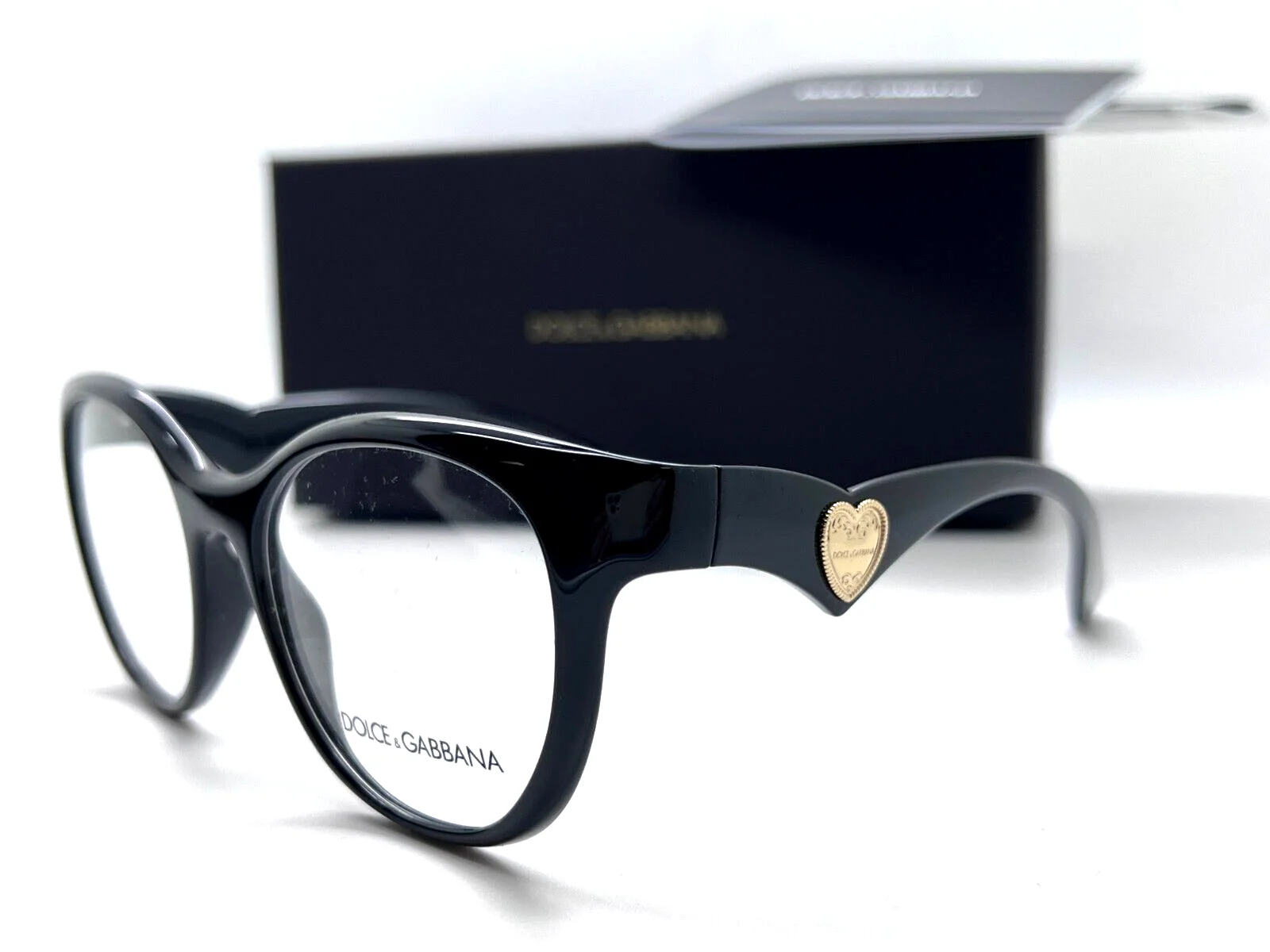 Dolce &Gabbana WOMEN DG 5069 501 BLACK 53-16-140MM Eyeglasses ITALY 3