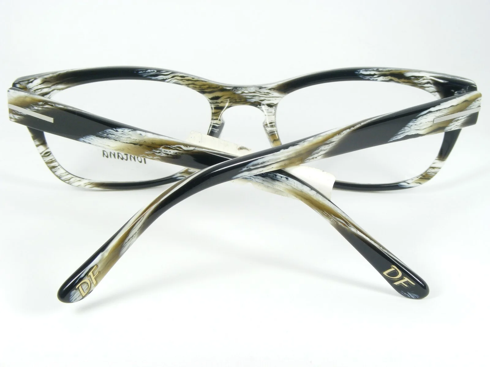 Donna Fontana by Thema DF-95 21 BLACK /WHITE /OLIVE EYEGLASSES GLASSES 52-19-135 3