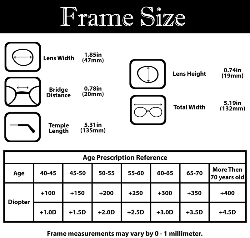 DOUBLETAKE Reading Glasses - 2 Pairs Slim Pocket Readers Magnification 2.5x 3