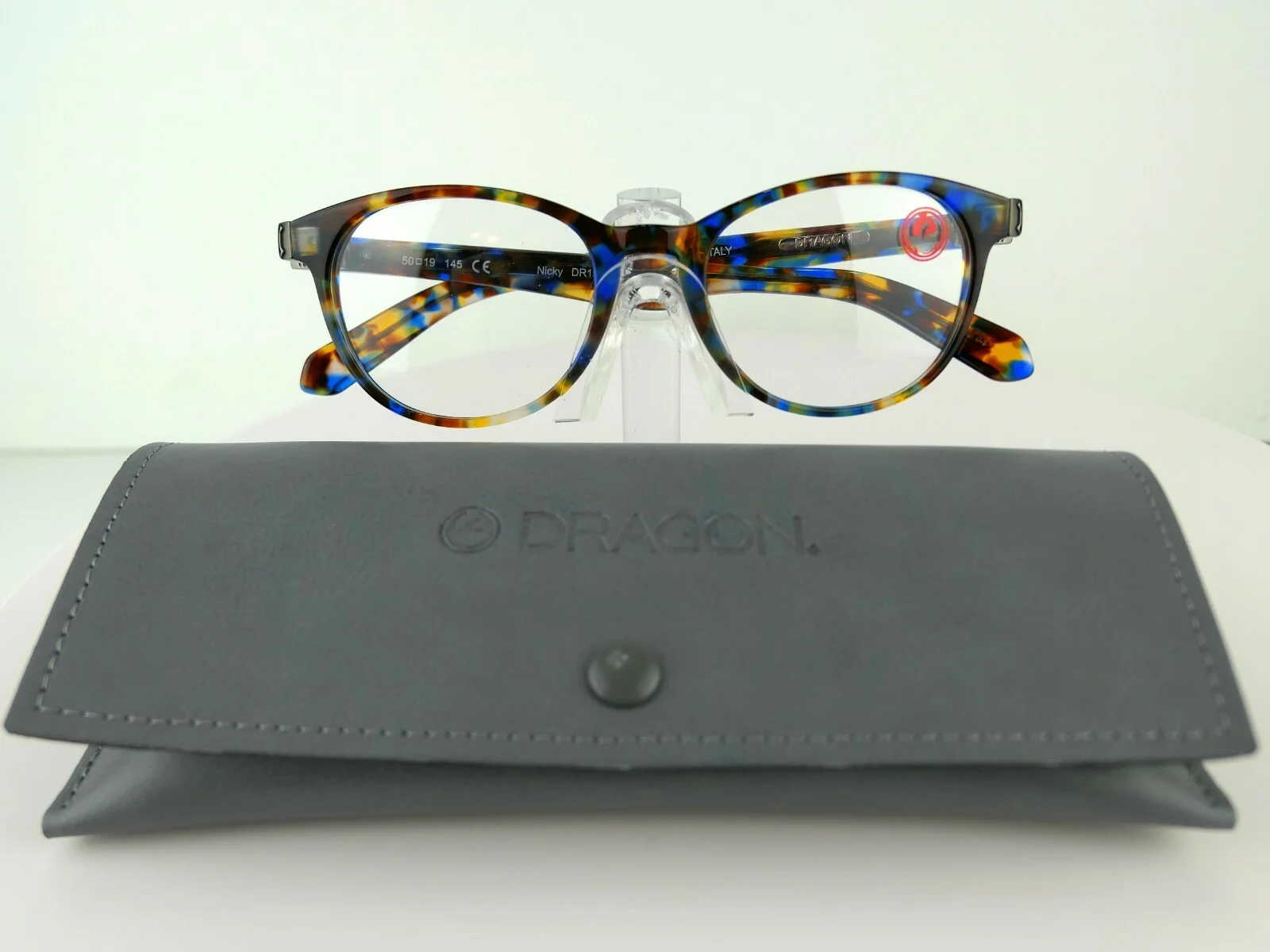 DRAGON DR 159 Nicky (960) Multi Colored Tortoise 50 x 19 145 Eyeglass Frames