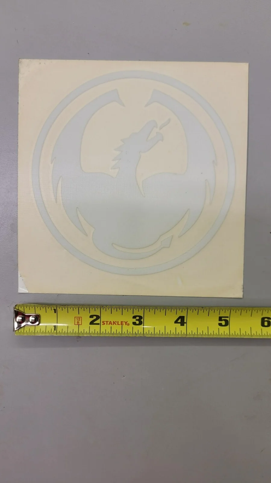 Dragon skateboard or eyeglasses sticker