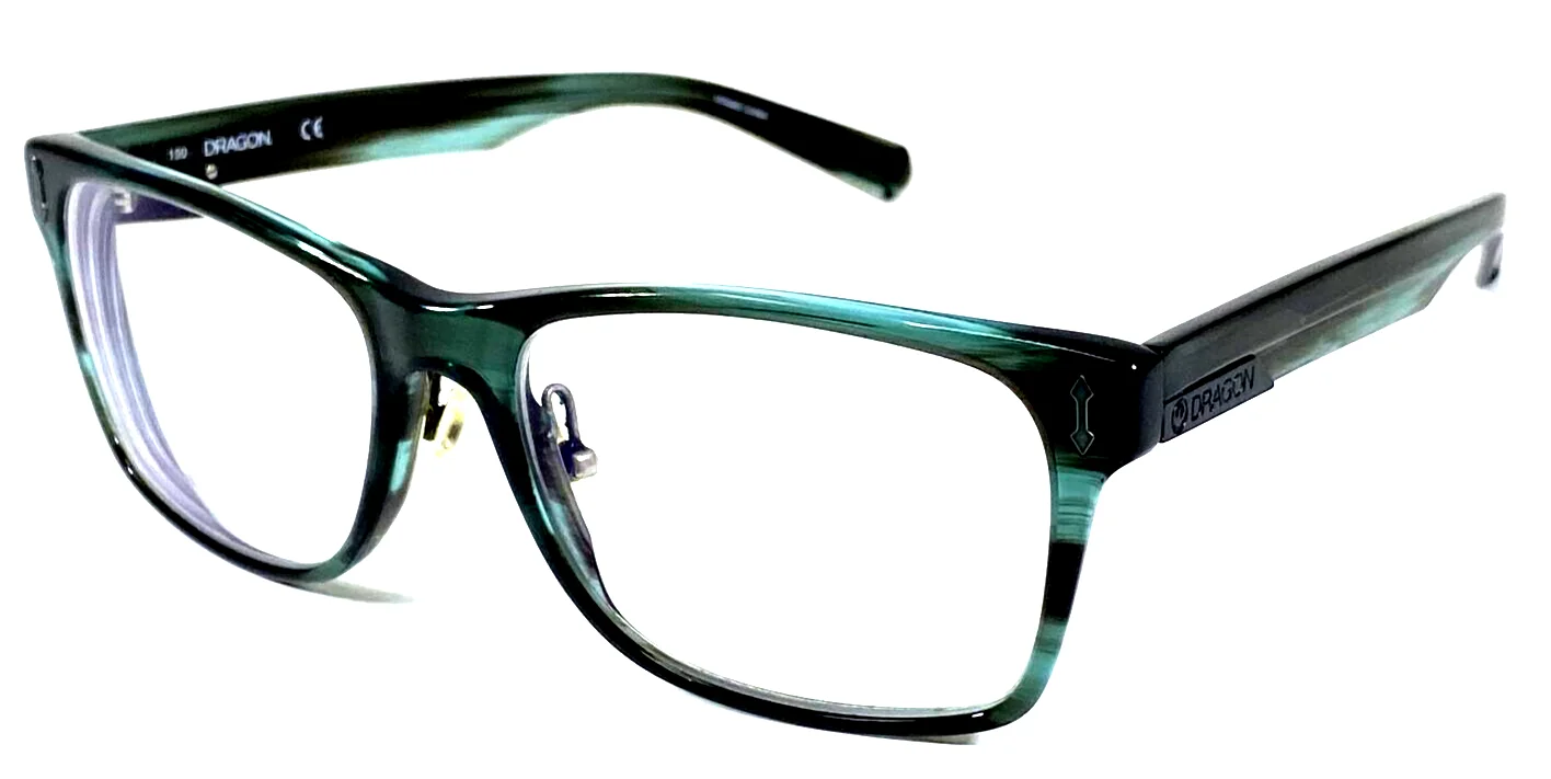 DRAGON “SPENCER” DR132 419 Emerald Green Crystal Eyeglasses Frame 57-17-150