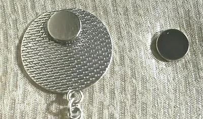 Dragonfly on Music Magnetic Badge Eyeglass Holder, Magnetic Pin Brooch 2