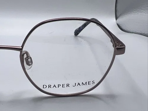 Draper James DJ5009 Rose Gold 49/17 135 Stainless Steel Women’s Eyeglass Frames 2
