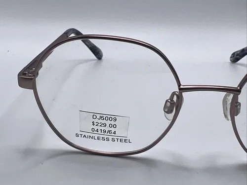 Draper James DJ5009 Rose Gold 49/17 135 Stainless Steel Women’s Eyeglass Frames 4
