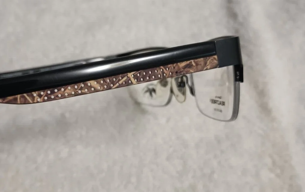 DUCK COMMANDER D108 BLACK/CAMO 54-17-138 NEW WITHOUT TAGS OPTICAL FRAME #305 3