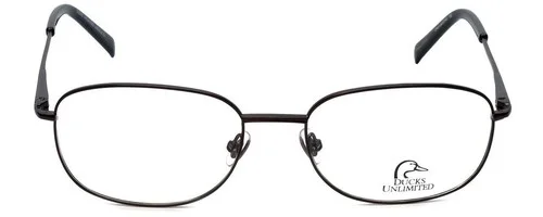 Ducks Unlimited Authentic Designer Reading Glasses Lincoln Charcoal Black 57mm 2
