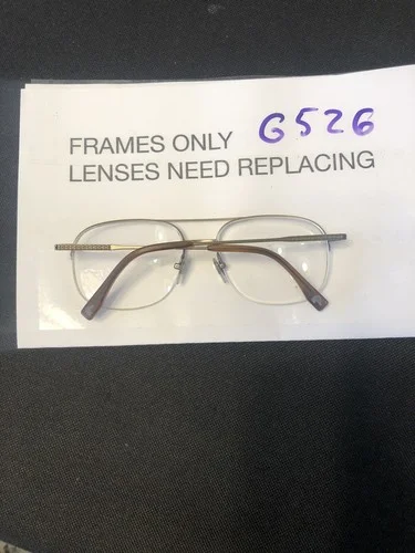 DUCKS UNLIMITED Eyeglasses Frame 55-18-140 Gold Titanium Huron 2
