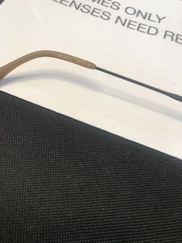 DUCKS UNLIMITED Eyeglasses Frame 55-18-140 Gold Titanium Huron 3