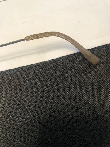 DUCKS UNLIMITED Eyeglasses Frame 55-18-140 Gold Titanium Huron 4