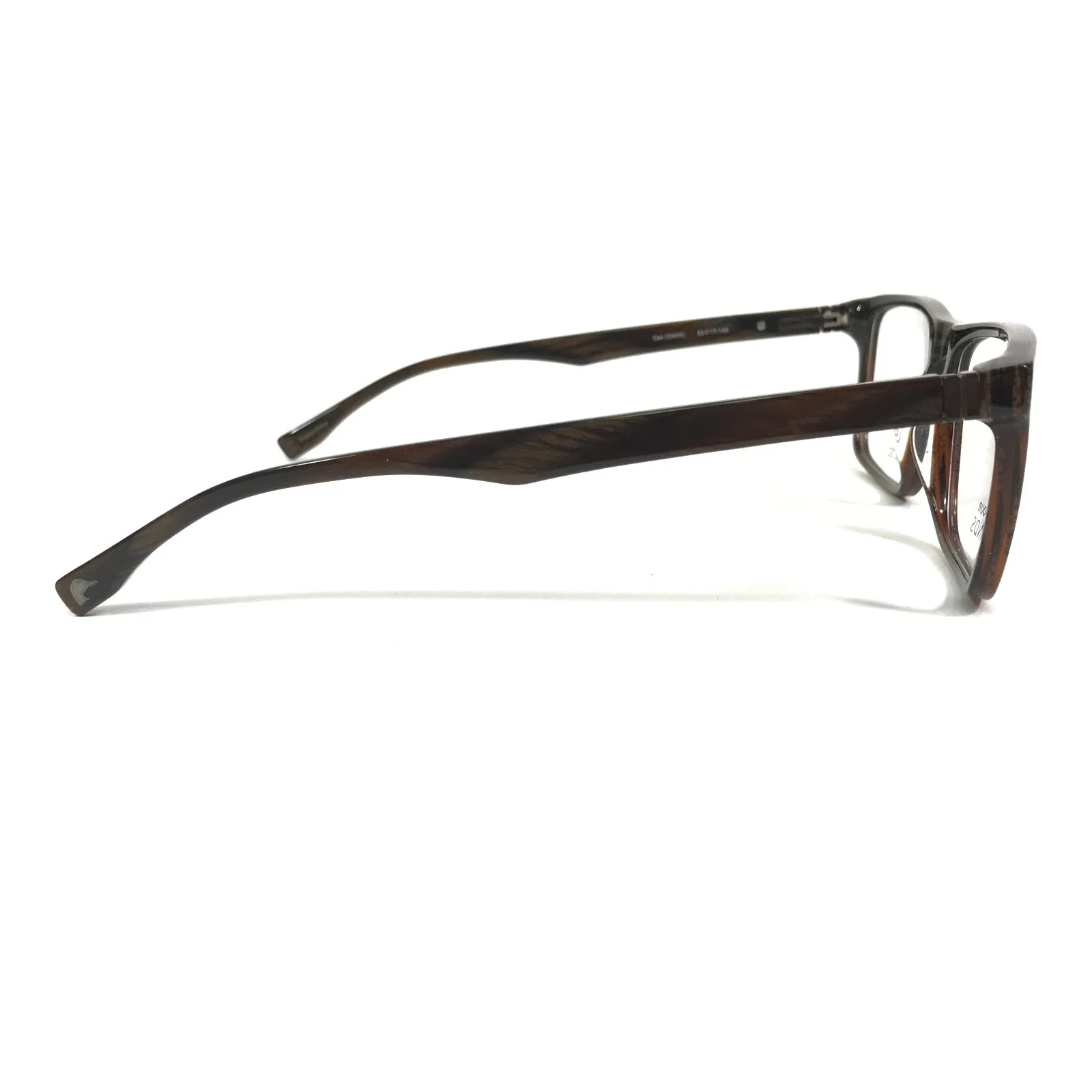 Ducks Unlimited Eyeglasses Frames Eldredge Oak Brown Square Full Rim 53-17-140 3