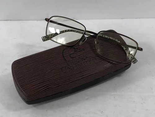 Ducks Unlimited Men’s Eyeglasses Titanium Burke Mossy Oak Brown 54-17-140 w Case