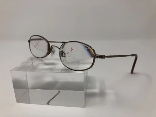 DuraFlex DF 1707 Eyeglass Frames Copper 44/18/125 Oval Z413 2