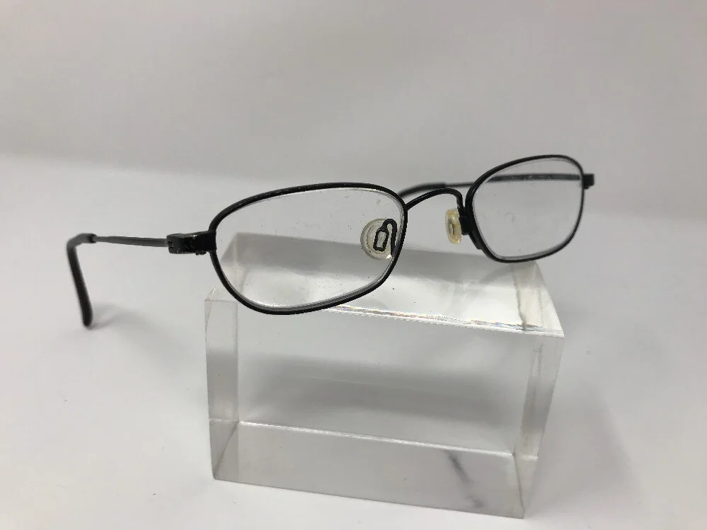 Duraflex Eyeglasses DF1701 Black Metal Frame 44-19-125 Full Rim D490 4