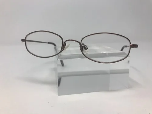Duraflex Eyeglasses DF1707 Copper 44-18-125 Oval Brown E302 4