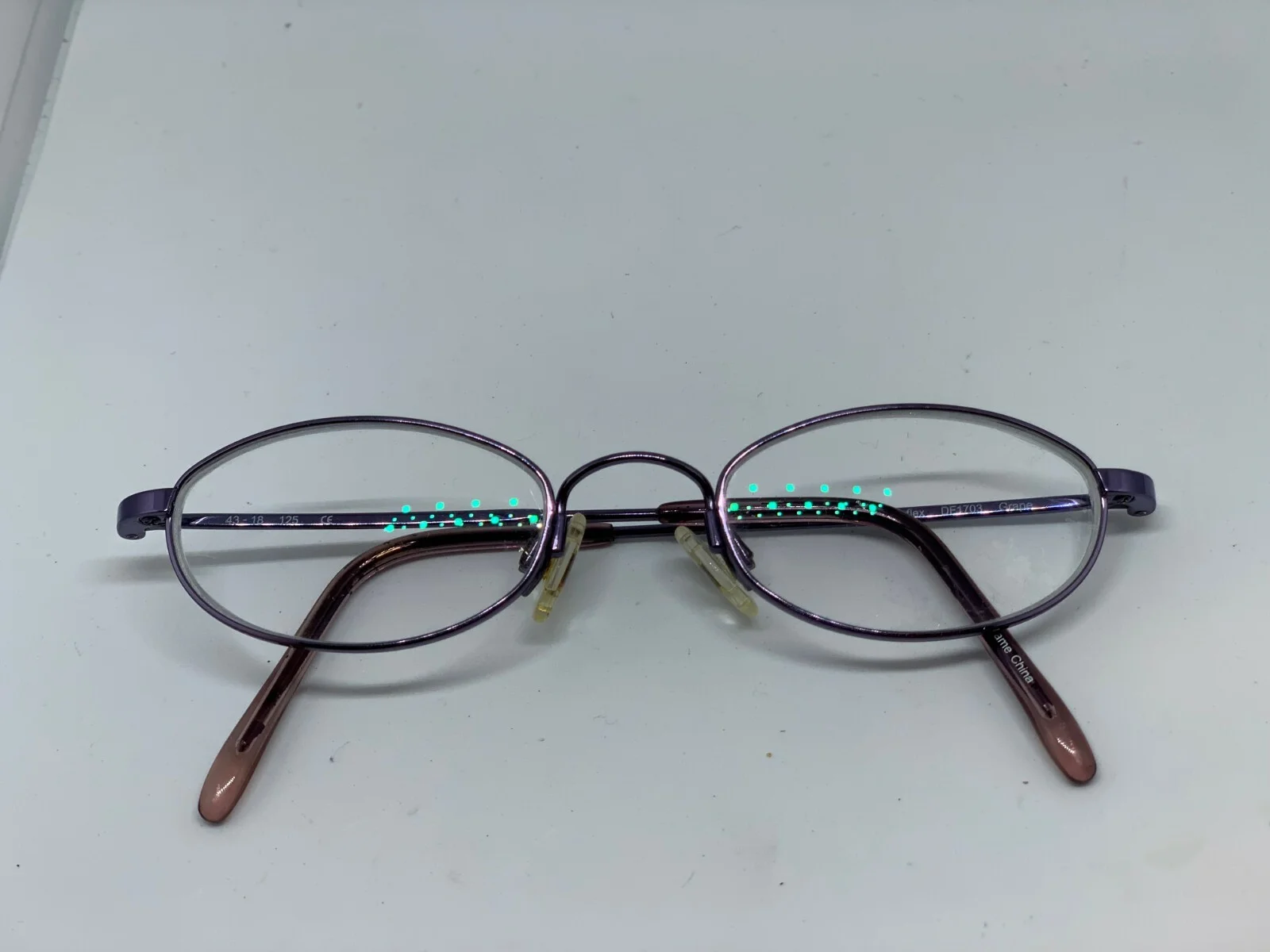 Duraflex Kids Eyeglasses DF1703 43-18-125 grape