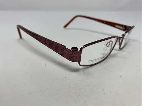 Easy Twist CT 191 30 50-17-135 Burgundy Full Rim Metal Eyeglasses Frame 4991 3