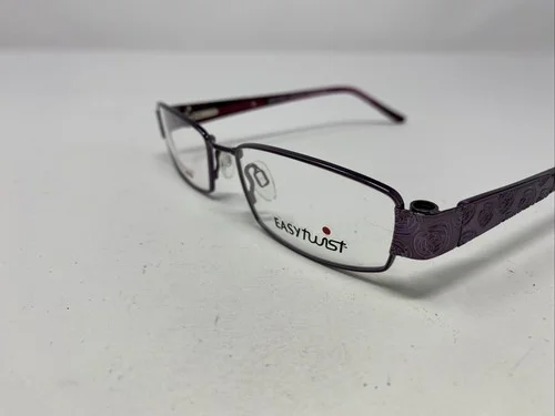 Easy Twist CT 191 80 50-17-135 Violet Full Rim Metal Eyeglasses Frame Q477 2