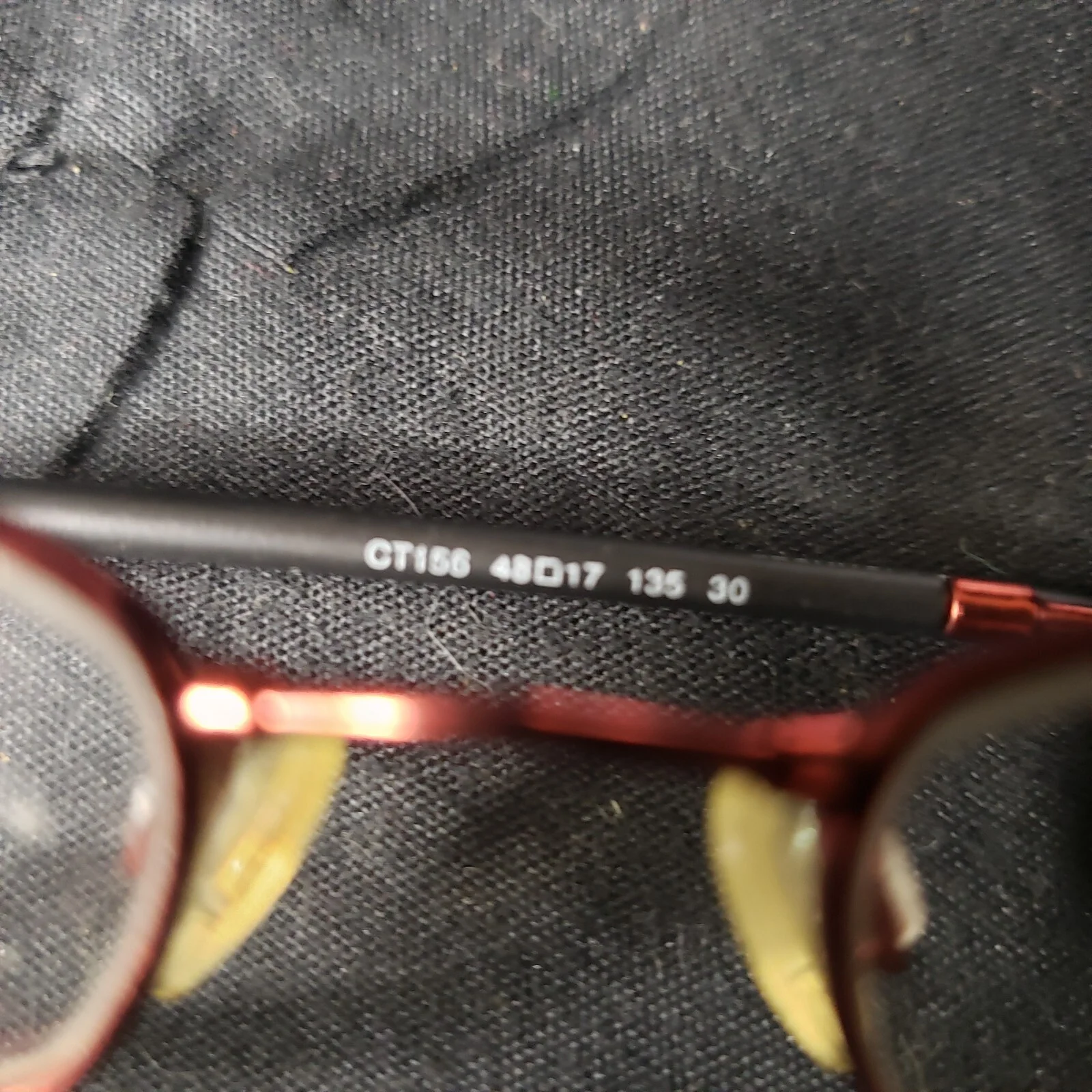 Easy Twist eyeglass frame 159 49-18-135 c30 shiny oxblood Magnetic 2
