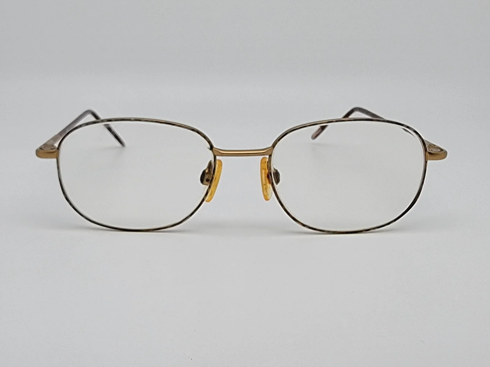 Easyclip Eyeglasses Matte Gold Tortoise Frame w Polarized ClipOn Sunglasses 52mm 3