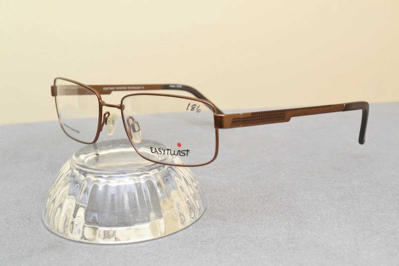 Easytwist Easy Twist Eyeglasses *Frames Only* ET941 55[]17 140 Satin Bronze EUC