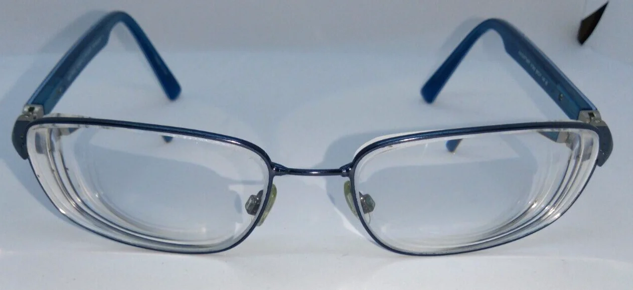 EASYTWIST ET963 NAVY on BLUE EYEGLASS FRAMES 55-17-140