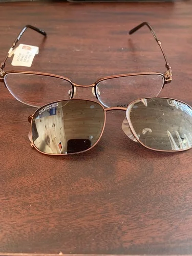 EASYTWIST Eyeglass Frames CT198 Brown 10W 51-17-135 with Polarized Lens￼￼￼