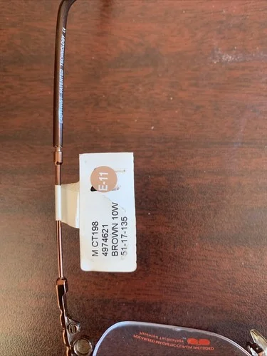 EASYTWIST Eyeglass Frames CT198 Brown 10W 51-17-135 with Polarized Lens￼￼￼ 2