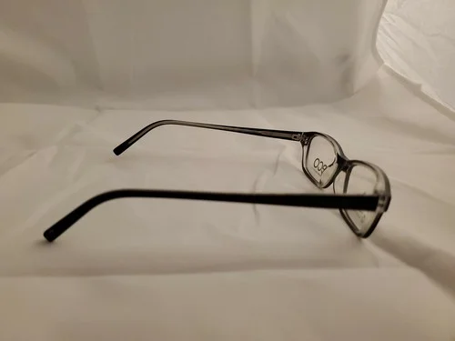 ECO mod 1077 Modified Oval Full Rim Eyeglass Frames 51-16-140 BLACK 3