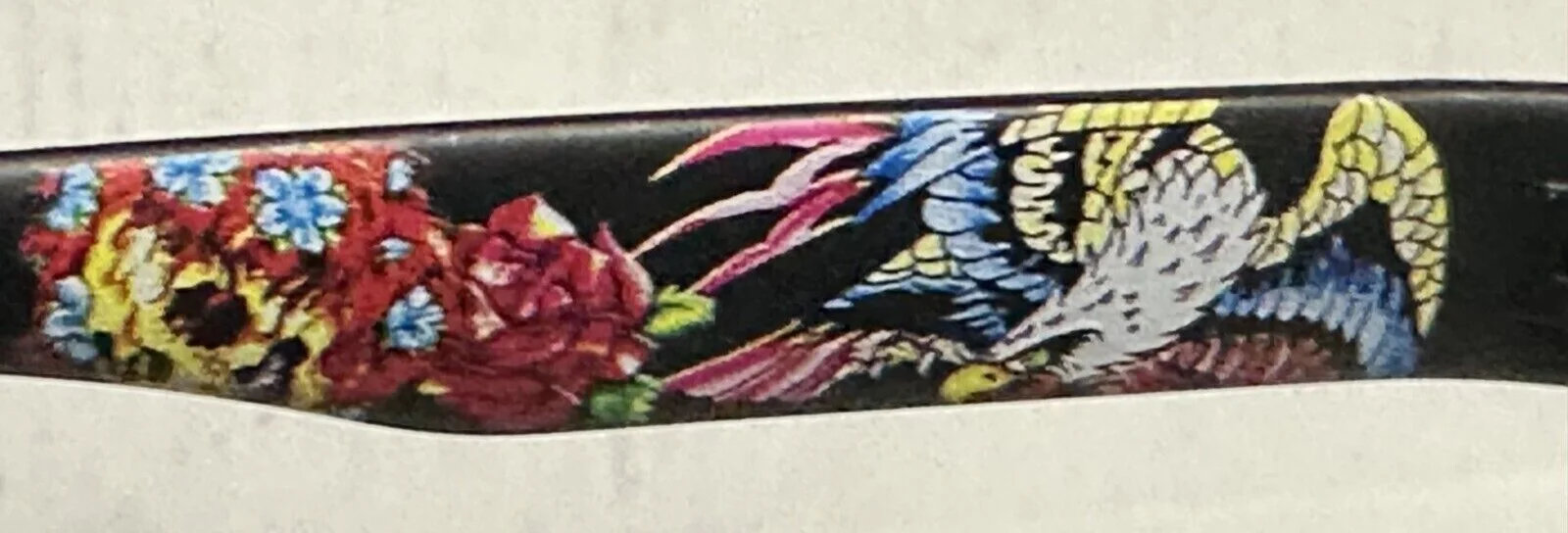 Ed Hardy Drill Mount Eyeglasses New ehl804 51 18 140 Rhinestone 4