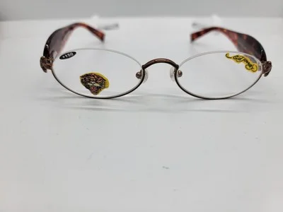 Ed Hardy EHR 202 Tortoise Unisex Reading Glasses +150 1