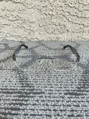 Ed Hardy Eyeglasses Eye Glasses Frames EHL823 Gun 53-17-140 Display Model 3