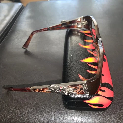 Ed Hardy Rare Eyeglass Frame EHO784 Hazel 2