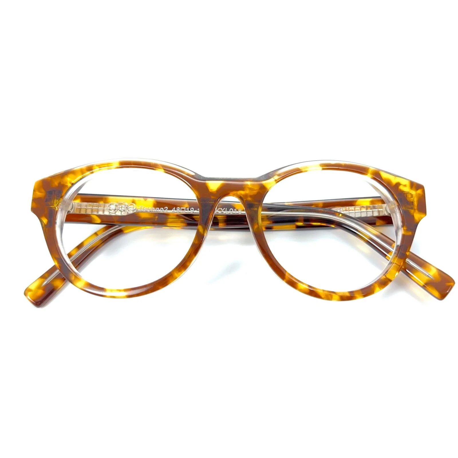 eda Techno 2 KXL018 Clear Brown Tortoise Eyeglasses Frame Portland, OR R2-87