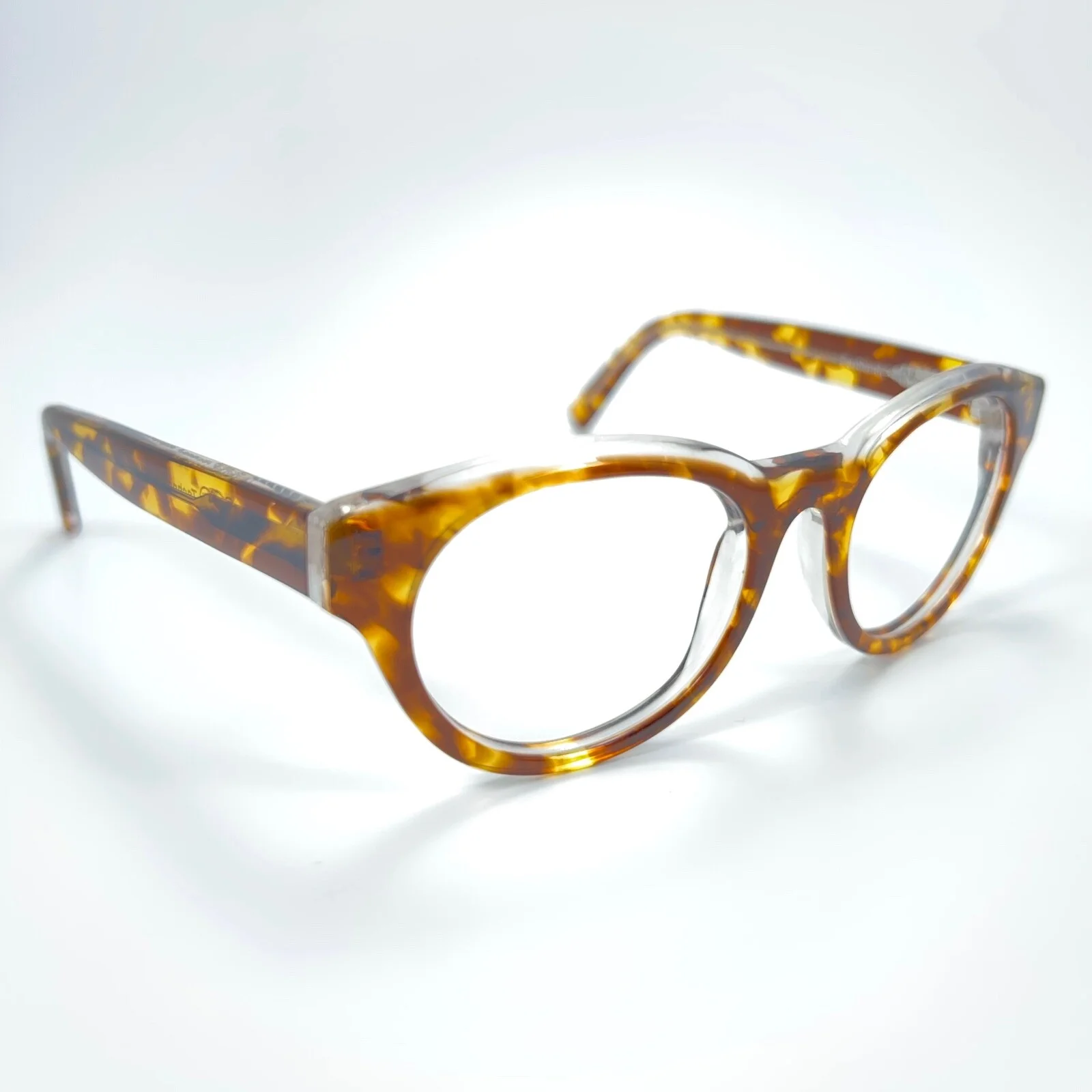 eda Techno 2 KXL018 Clear Brown Tortoise Eyeglasses Frame Portland, OR R2-87 2