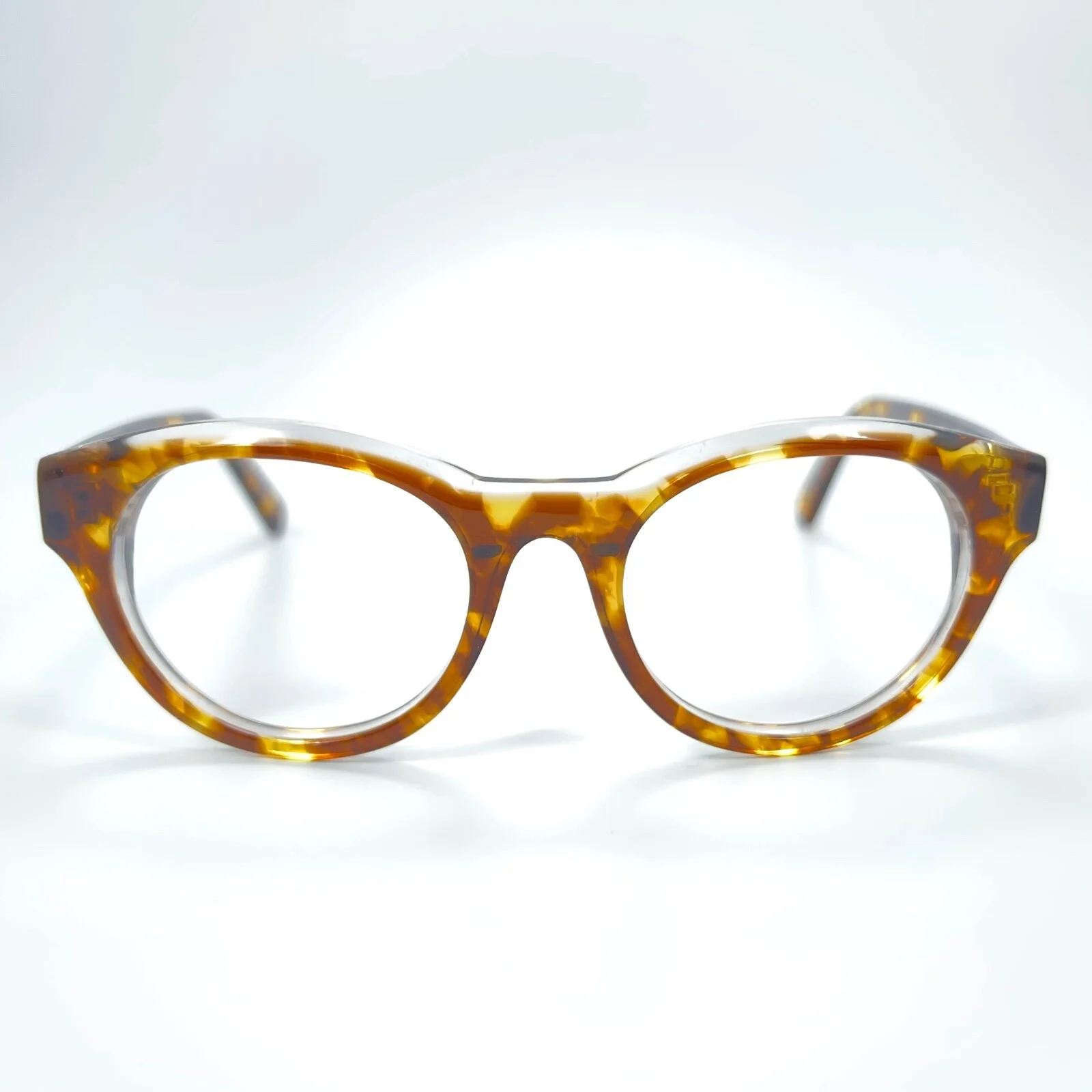 eda Techno 2 KXL018 Clear Brown Tortoise Eyeglasses Frame Portland, OR R2-87 3