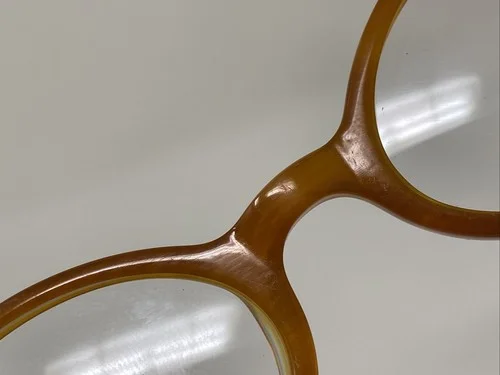 EDDIE BAUER 8221 46/16/135 BLONDE TORTOISE Eyeglasses Frame Flex Hinge E188 2