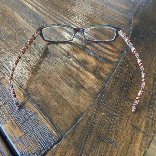 EDDIE BAUER EYEGLASSES 8145 54/16/140 CLARET PURPLE MULTICOLOR FLEX HINGE GR95 4