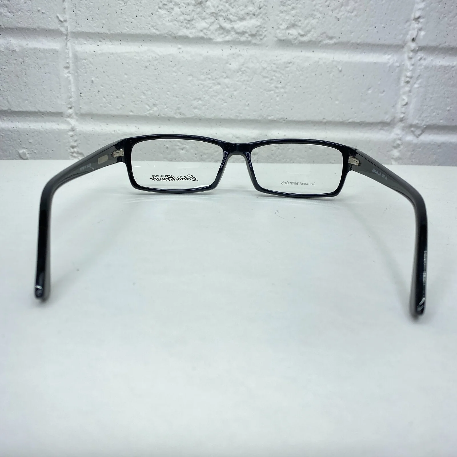 Eddie Bauer Eyeglasses Frame Black 8297 Spring Hinge 55-16-140 21453 3