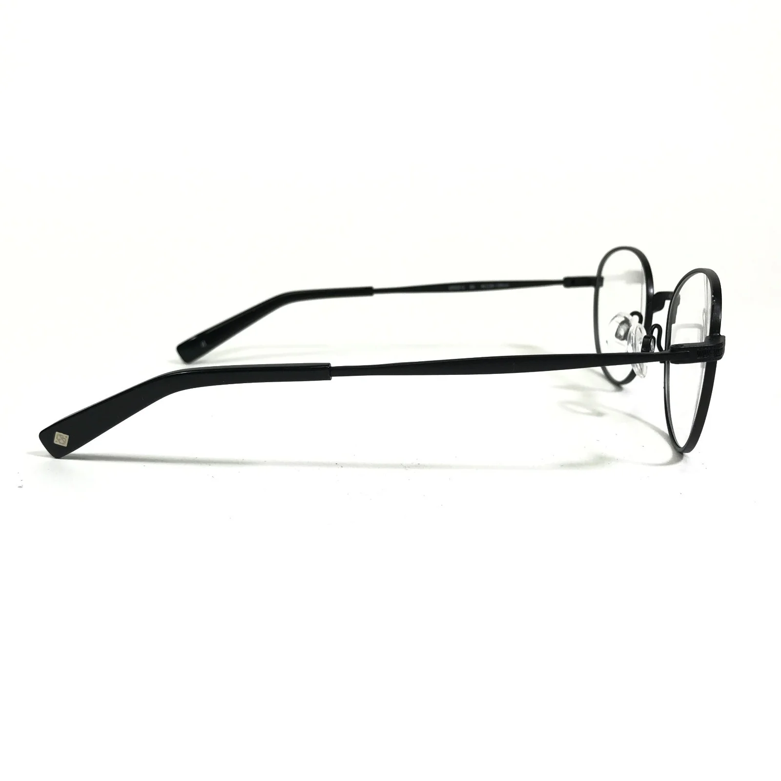 Eddie Bauer Eyeglasses Frames EB32213 BK Black Round Full Wire Rim 49-20-135 4