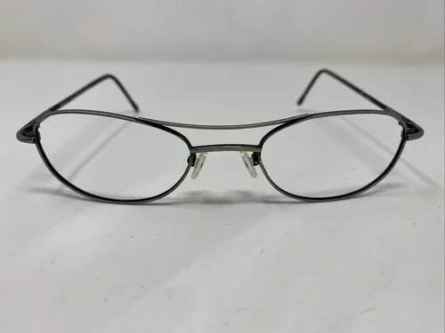Eddie Bauer Portland PTR 50-21-140 Pewter Full Rim Metal Eyeglasses Frame EH41