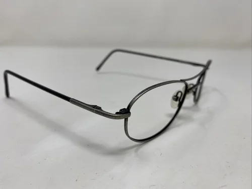 Eddie Bauer Portland PTR 50-21-140 Pewter Full Rim Metal Eyeglasses Frame EH41 3