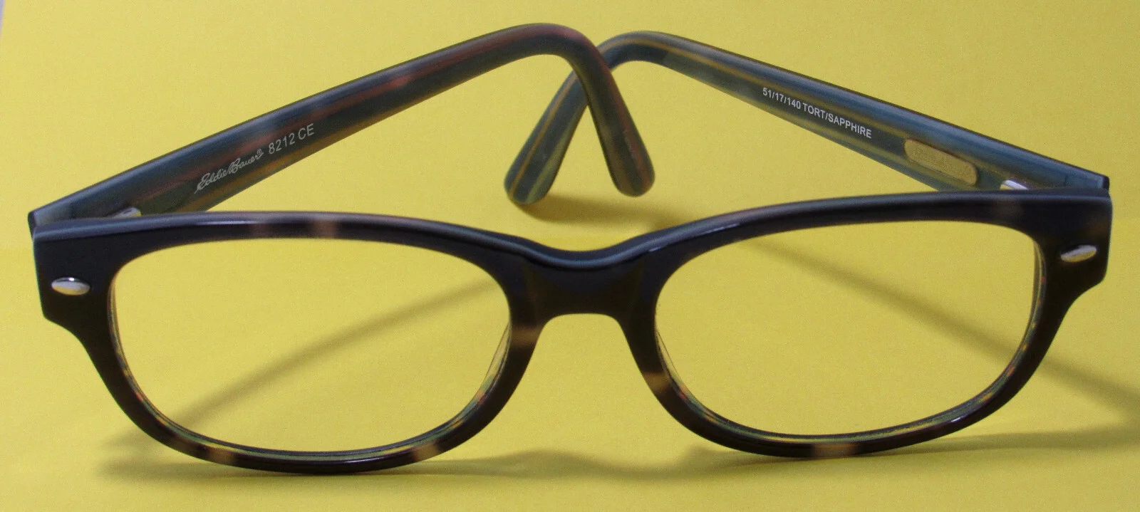 Eddie Bauer Tort/Sapphire 8212 CE Eye Glasses 51/17/140 Full Rim