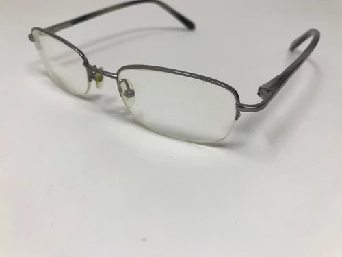 Eddie Baurer Eyeglasses Frame Half Rimless Metal Plastic MEDFORD SALT GRAY SU14