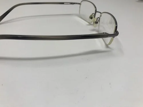 Eddie Baurer Eyeglasses Frame Half Rimless Metal Plastic MEDFORD SALT GRAY SU14 4
